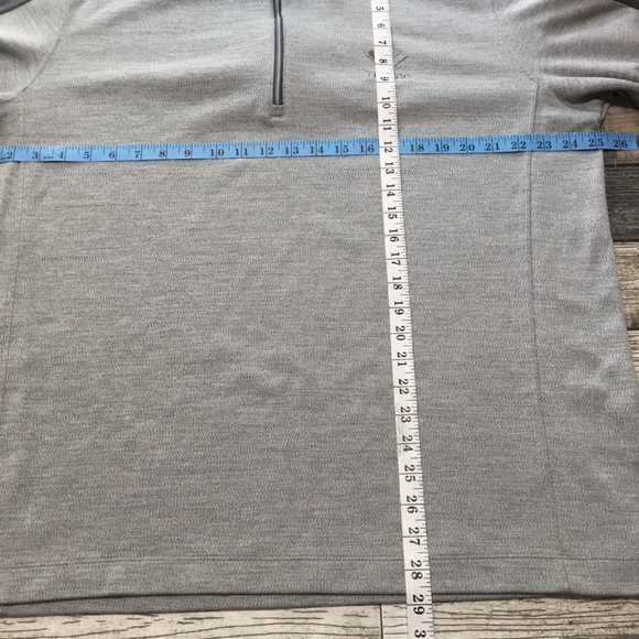 Nike Golf Tour Performance Dri Fit Pullover 1/4 Zip Fleece Men’s XL Gray Tesoro - Picture 2 of 11